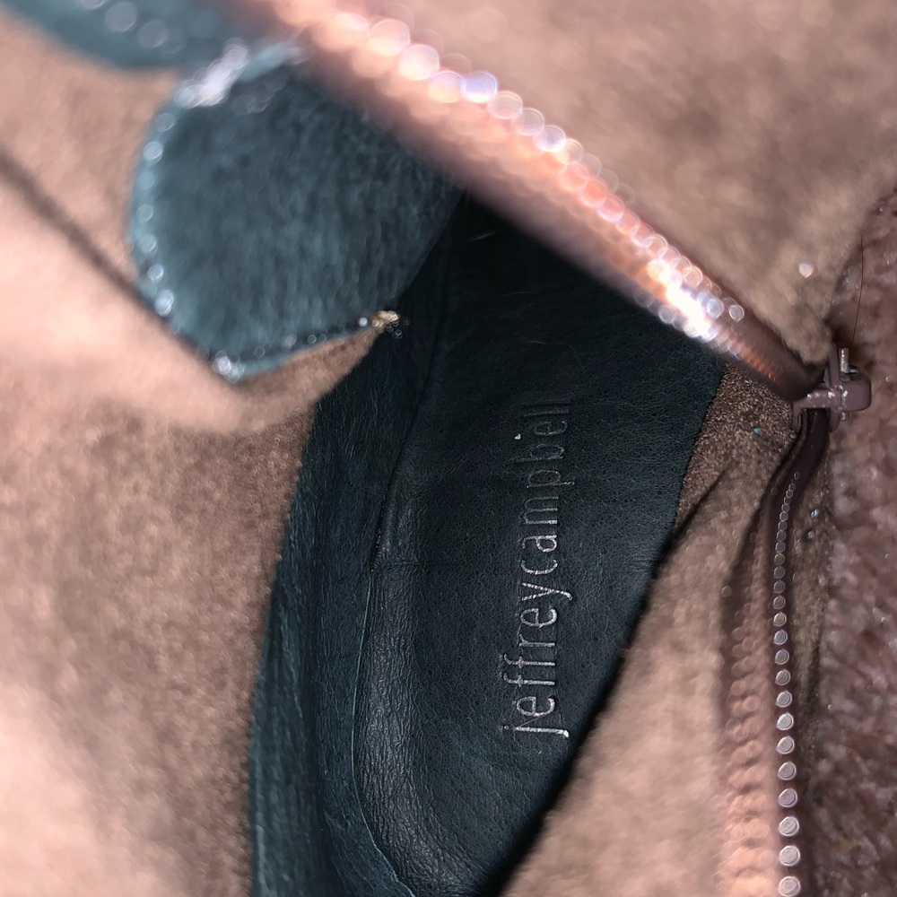 Jeffrey Campbell perouze taupe over the knee boot8 - Picture 3 of 7